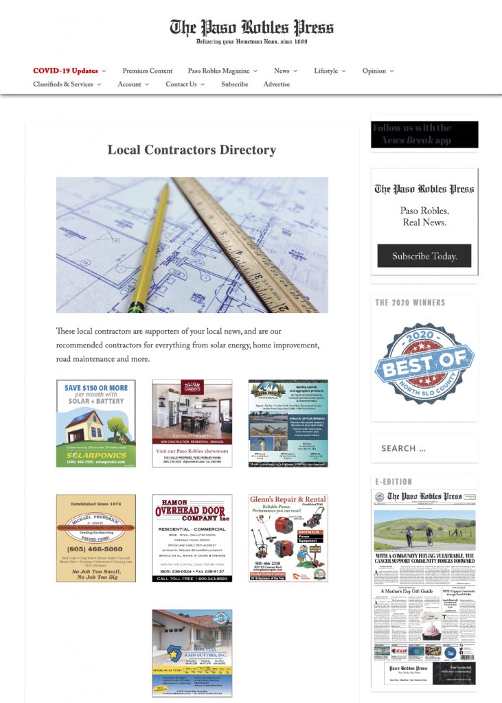 Contractors Directory