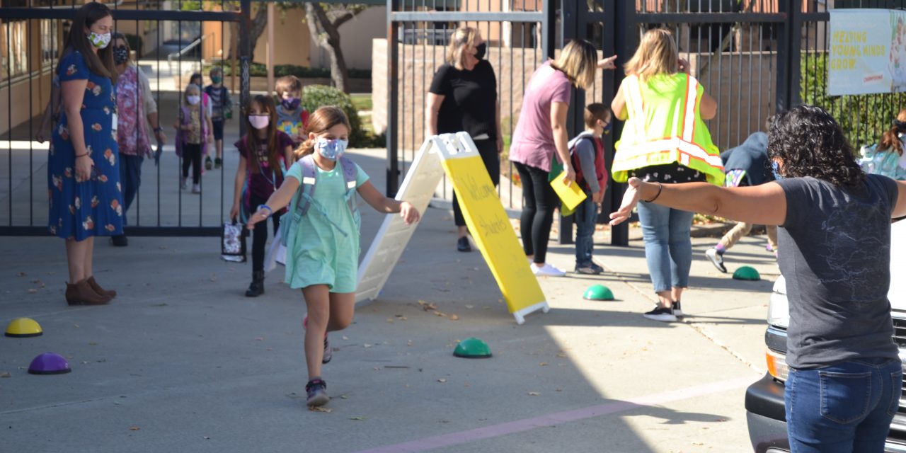 AUSD Students Return To In-Person Learning