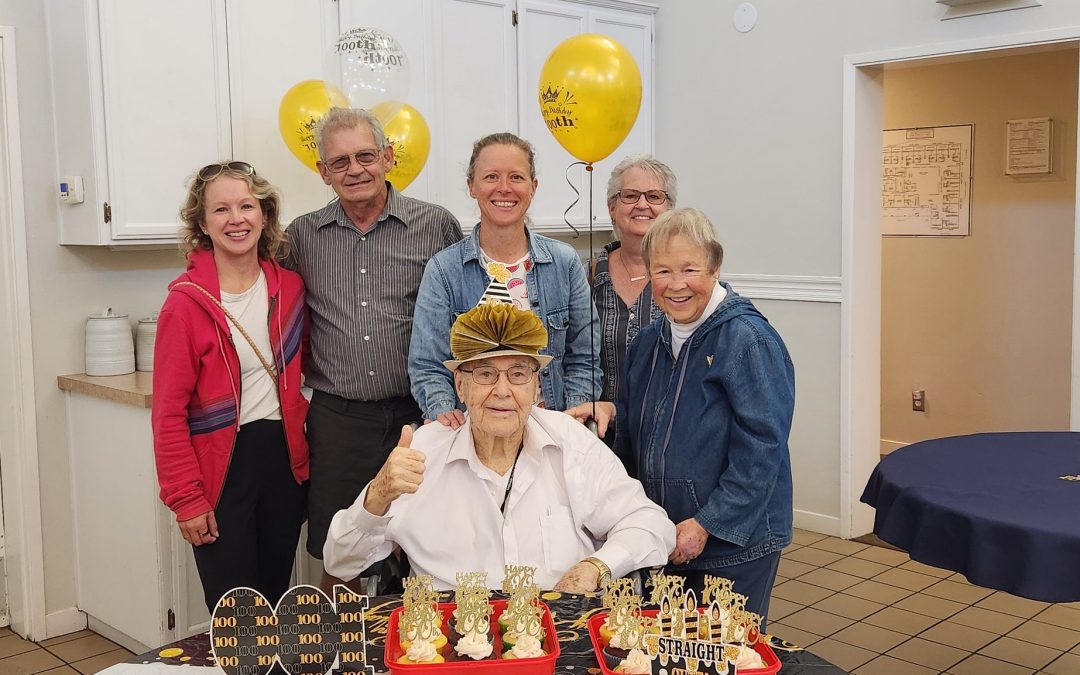 Local veteran honored on his 100th birthday