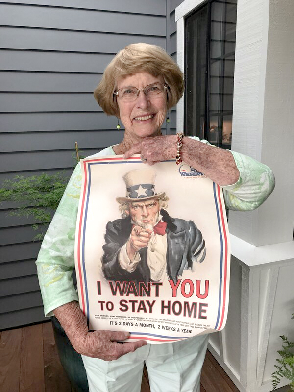 Donna Poster Stay Home