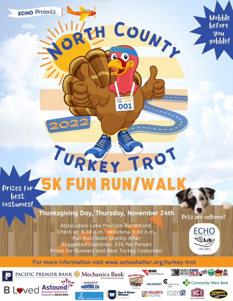 ECHO Hosts 4th Annual North County Turkey Trot • Atascadero News