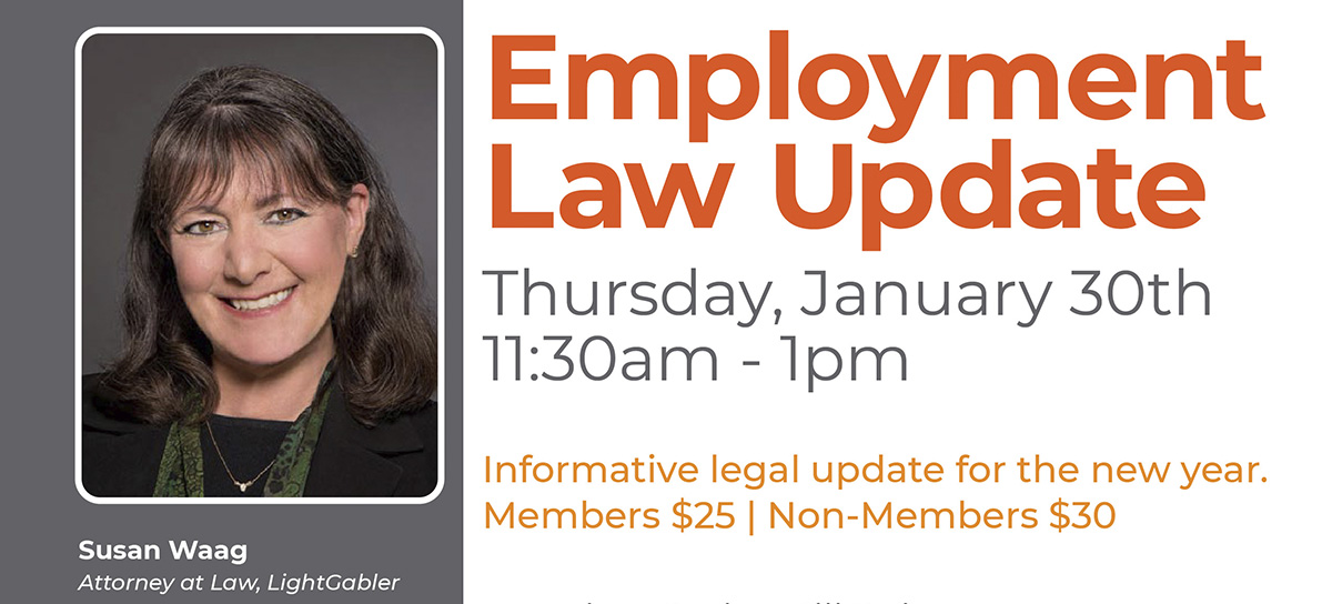 Chamber of Commerce to Present  2020 Employment Law Update