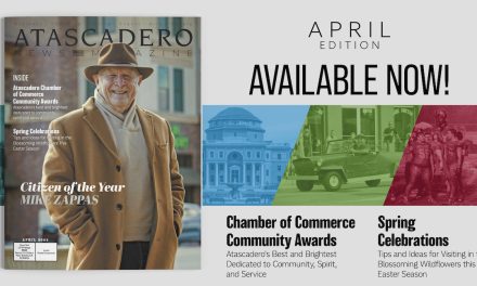 April Issue of Atascadero News Magazine in Mail Boxes, Saturday, April 1
