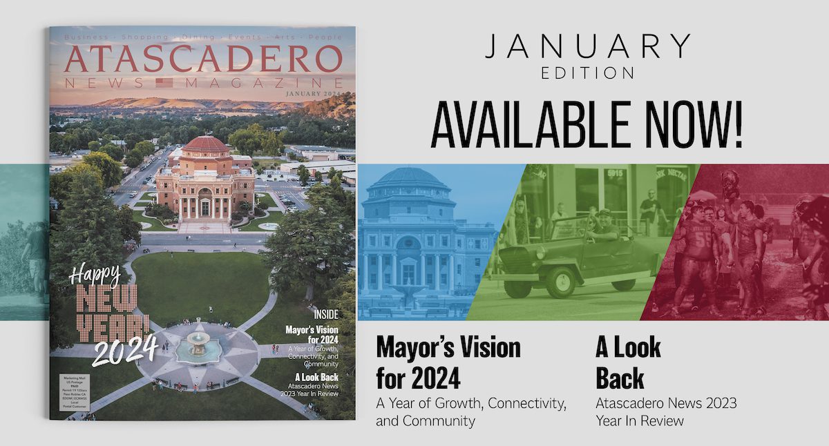 January Issue Of Atascadero News Magazine In Your Mailbox Tomorrow   FB Mag Atascadero NJAN 24 Copy 