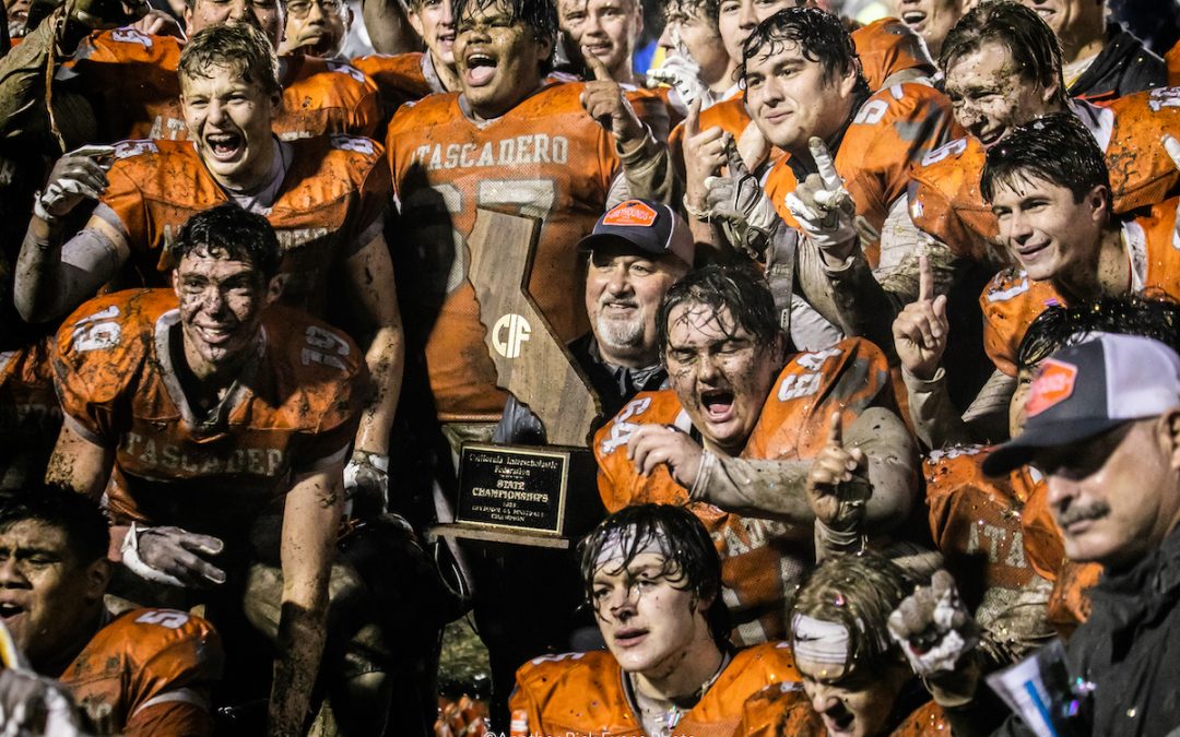 Recent Mud Bowl in the Mudhole: Atascadero Wins first State Championship in Program History