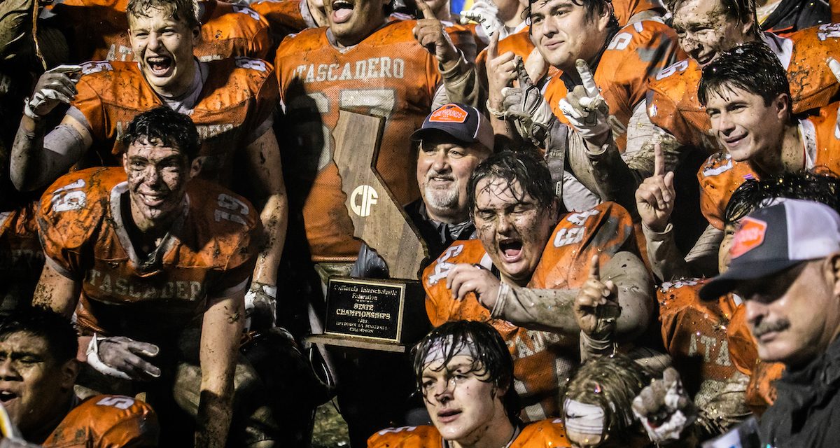 Mud Bowl in the Mudhole: Atascadero Wins first State Championship in Program History