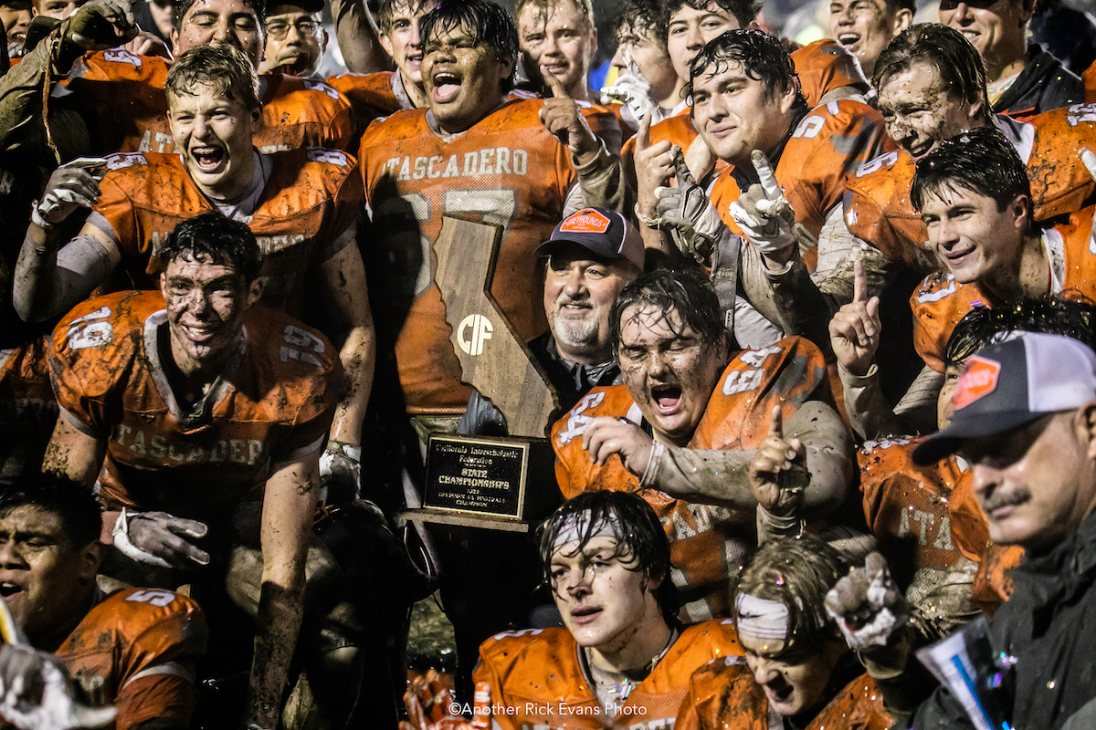 Mud Bowl in the Mudhole Atascadero Wins first State Championship in