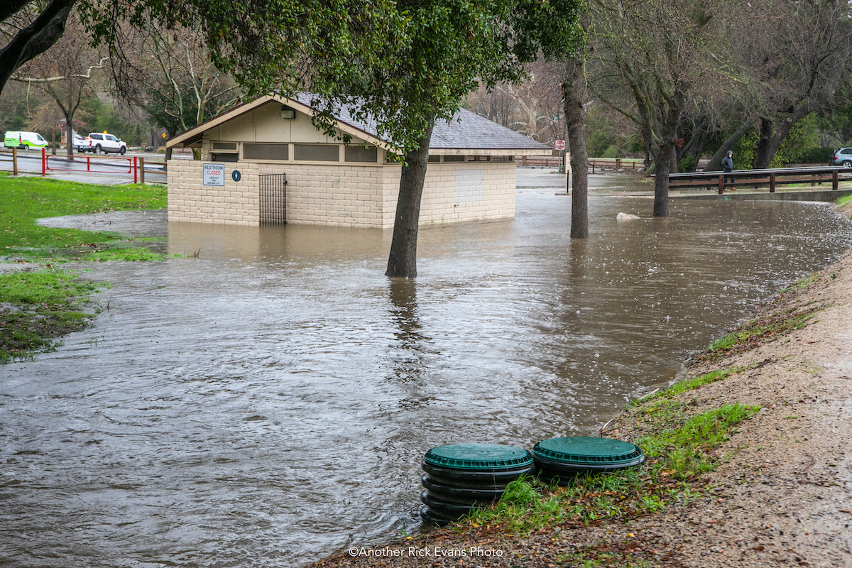 Storm Surge Tears Through Atascadero Atascadero News   FRONT 3 SPOT 2023 Jan Rain Rick Evans 