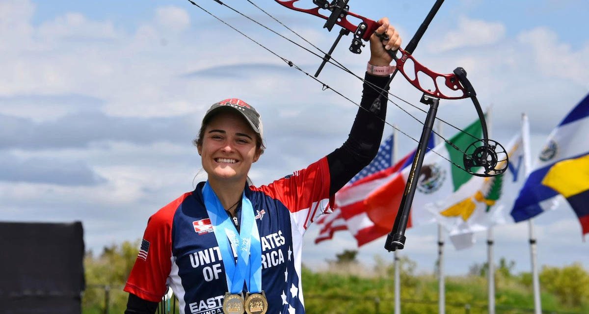 Local Archer Bella Otter Takes Two Golds at Pan American Championships