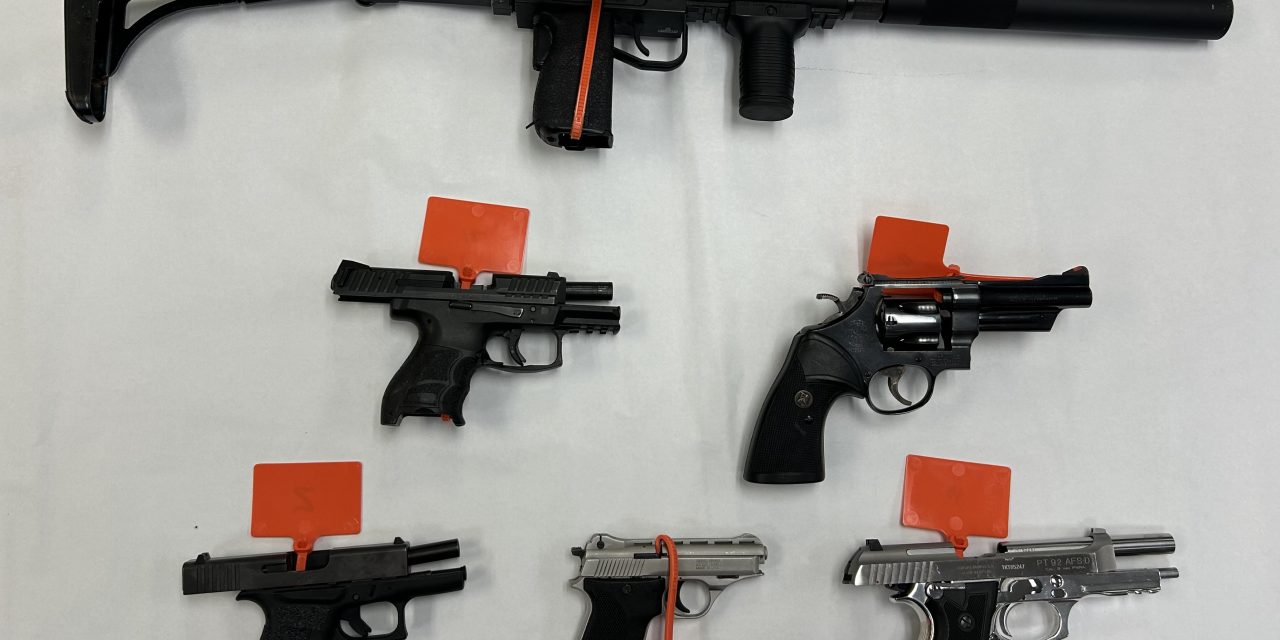 Stolen Firearms Seized from Convicted Felon in Nipomo