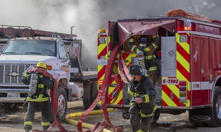 AFD Battles Motorhome Fire Thursday