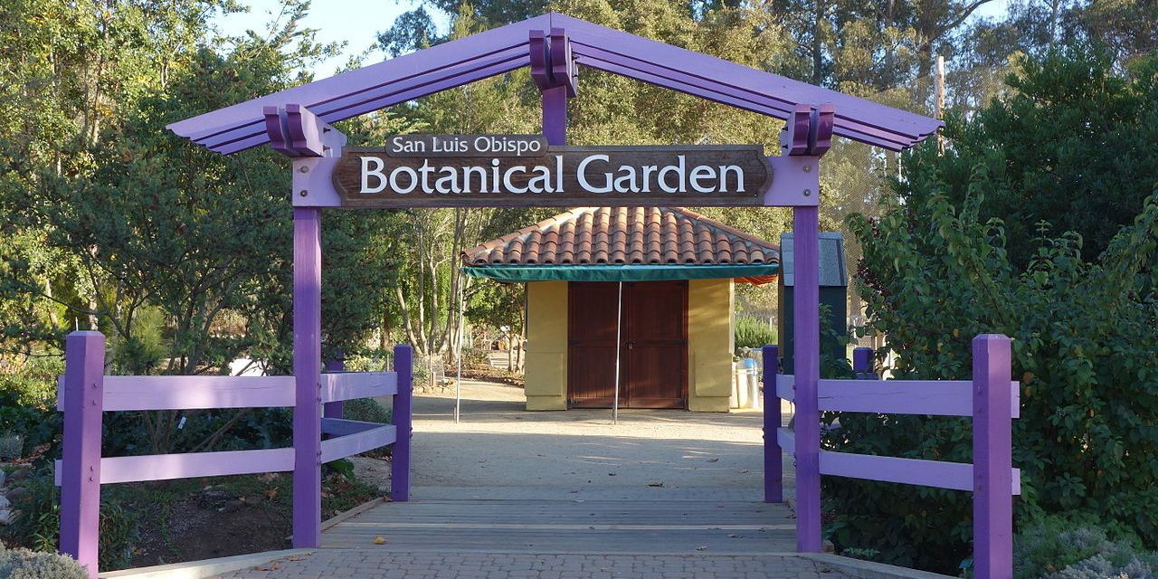 San Luis Obispo Botanical Garden: The Garden is Changing Entrance