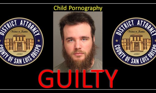 Jury Convicts Templeton Resident for Possession of Child Pornography