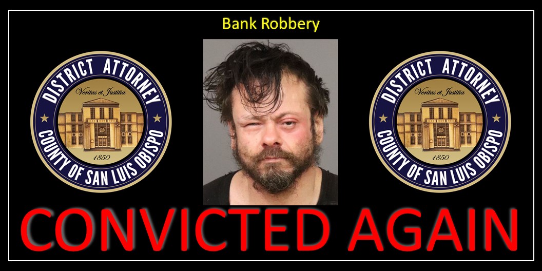 Man Convicted Again for Bank Robbery