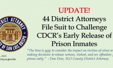 44 District Attorneys Challenging 76,000 State Prison Inmates Early Release