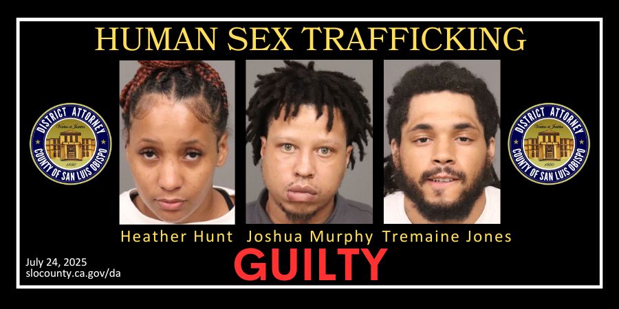 Historic three‑jury trial convicts three in human trafficking of a minor