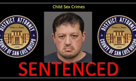 Pismo Man Sentenced for Sex Crimes Against Children