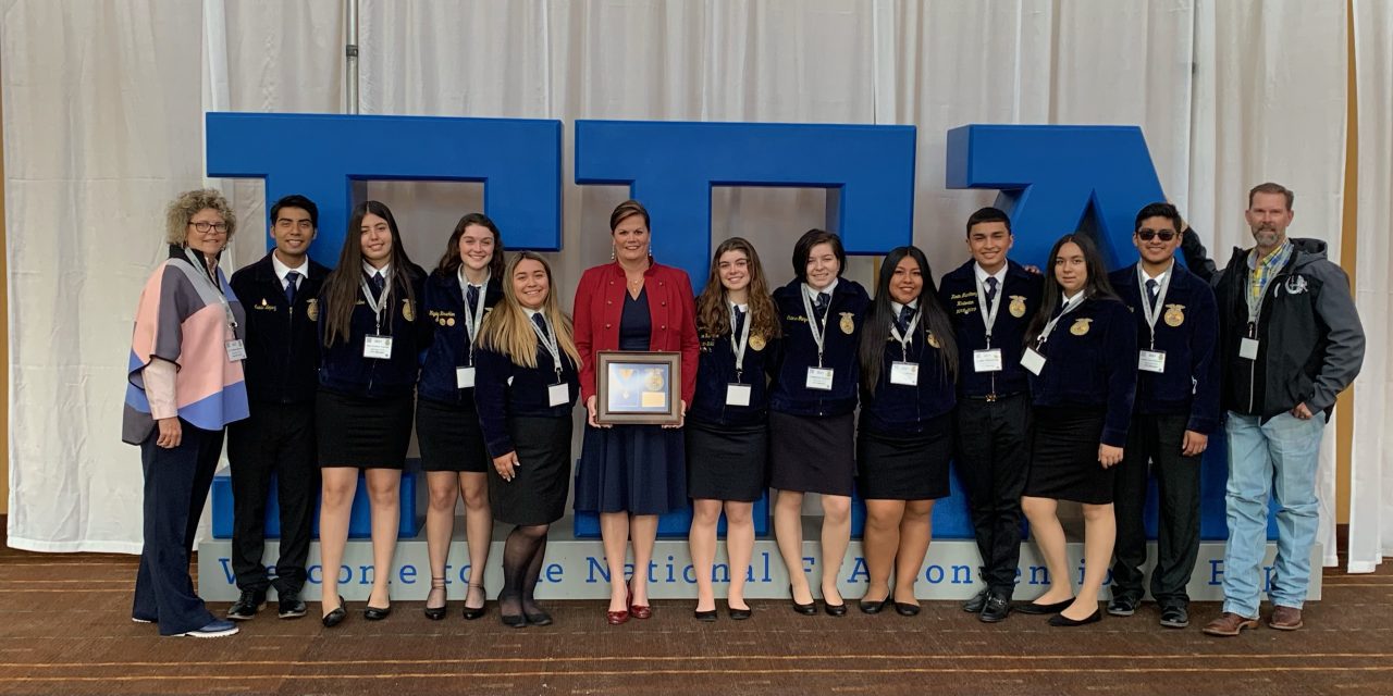 Huge Success For Local FFA Students At National Convention