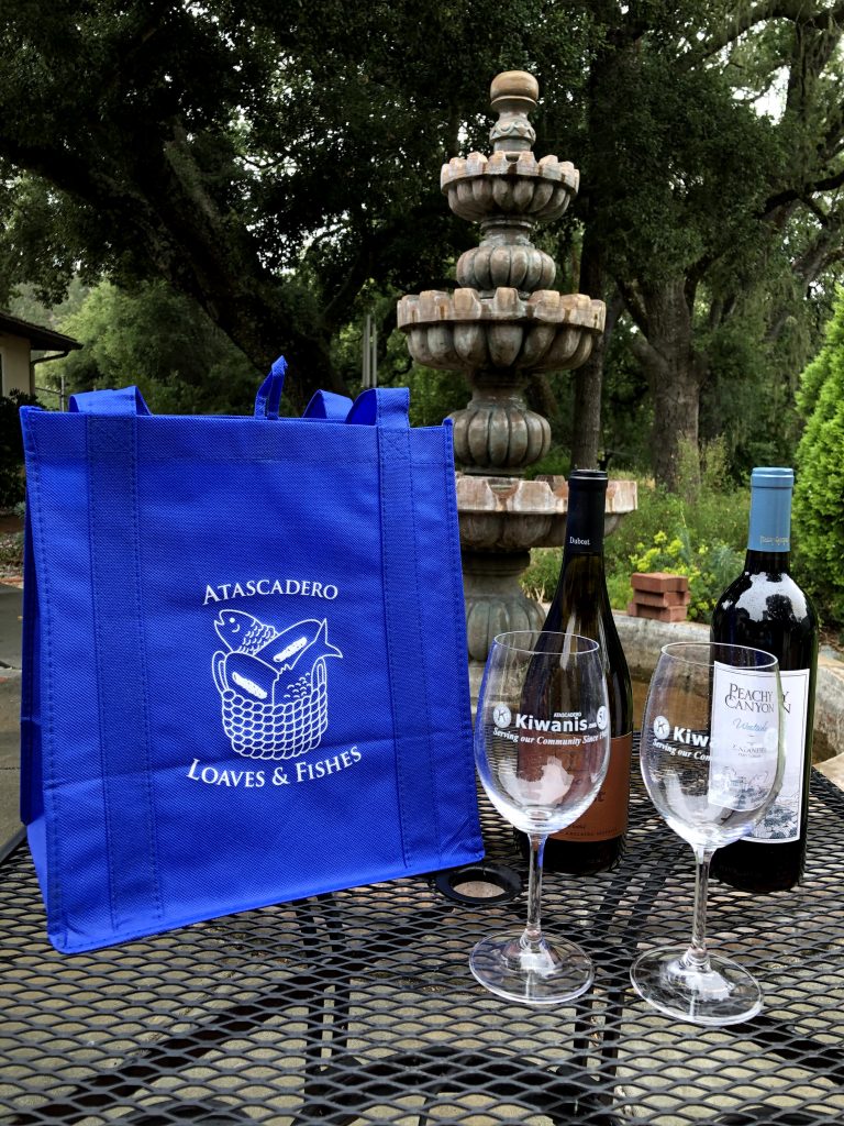 Kiwanis wine bag