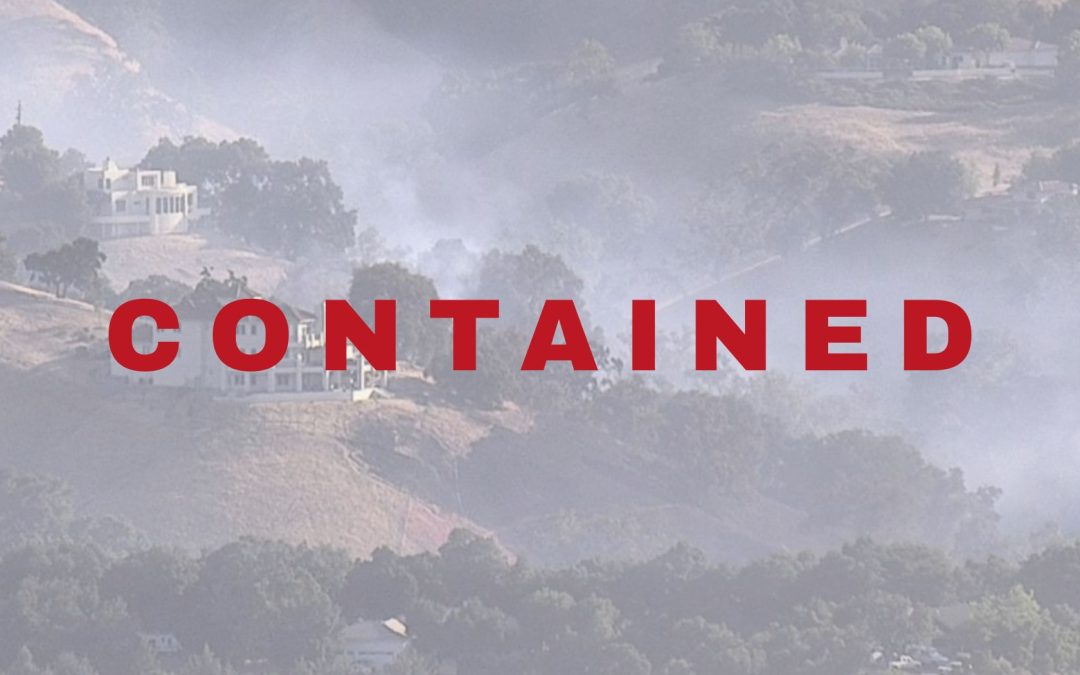 UPDATE: Llano Fire in Atascadero now 100% contained