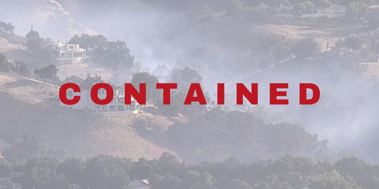 UPDATE: Llano Fire in Atascadero now 100% contained