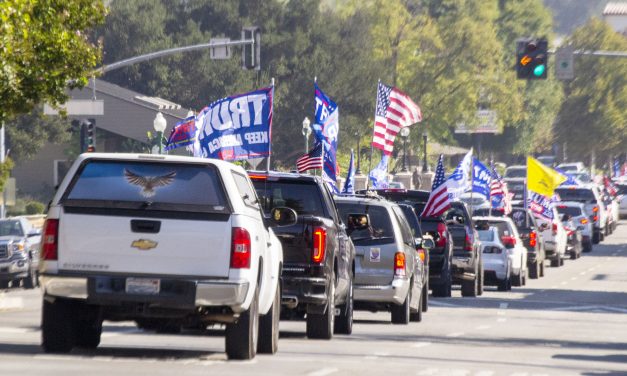 MAGA Drag The Interstate Rolls Through North County