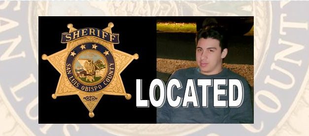 LOCATED: SLO County Sheriff Locates At-Risk Missing Person