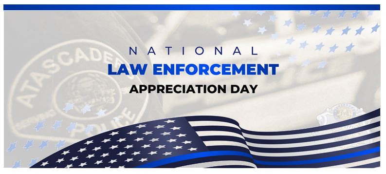 Jan. 9 is National Law Enforcement Appreciation Day