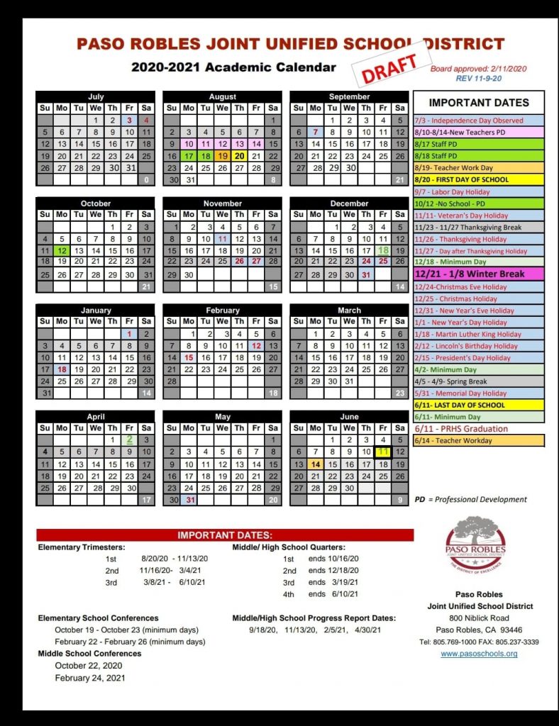 PRJUSD Calendar Draft 2020 221