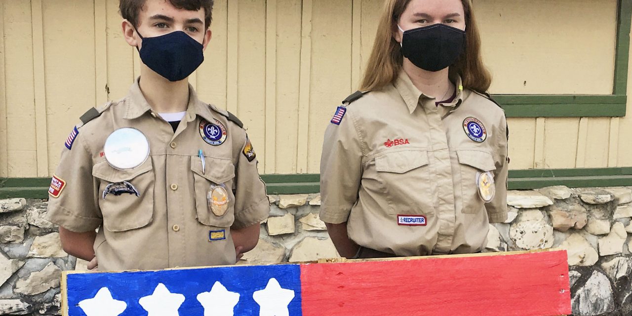 Paso Robles Scout Troops Invite Community to Purchase Handcrafted Pallet Flags this Saturday, Nov. 7