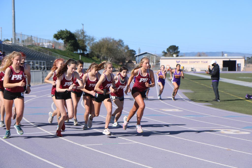 Paso Robles Cross Country Girls Feb 2021