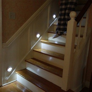 Pathlight on stairs 1