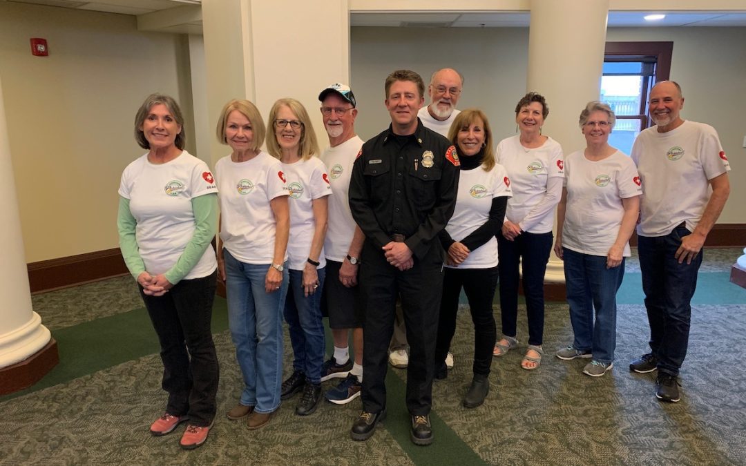 Recent Eight Pickleball Players Honored for Saving Life of One of their Own