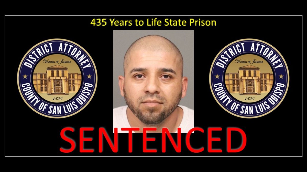 Man Sentenced to Serve Over 400 Years in Prison • Atascadero News