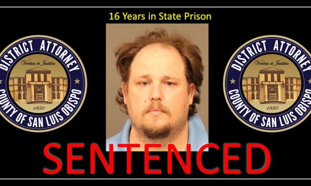 Donald Roberts of Pismo Beach Sentenced to 16 Years