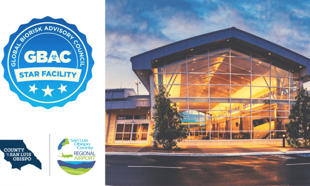 San Luis Obispo County Regional Airport Earns International Cleaning and Safety Accreditation