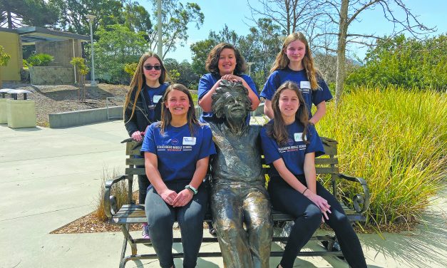 AMS Sends All-Girl Team to Middle School Science Bowl