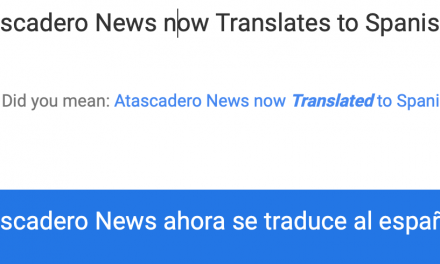 Atascadero News now Translates to Spanish