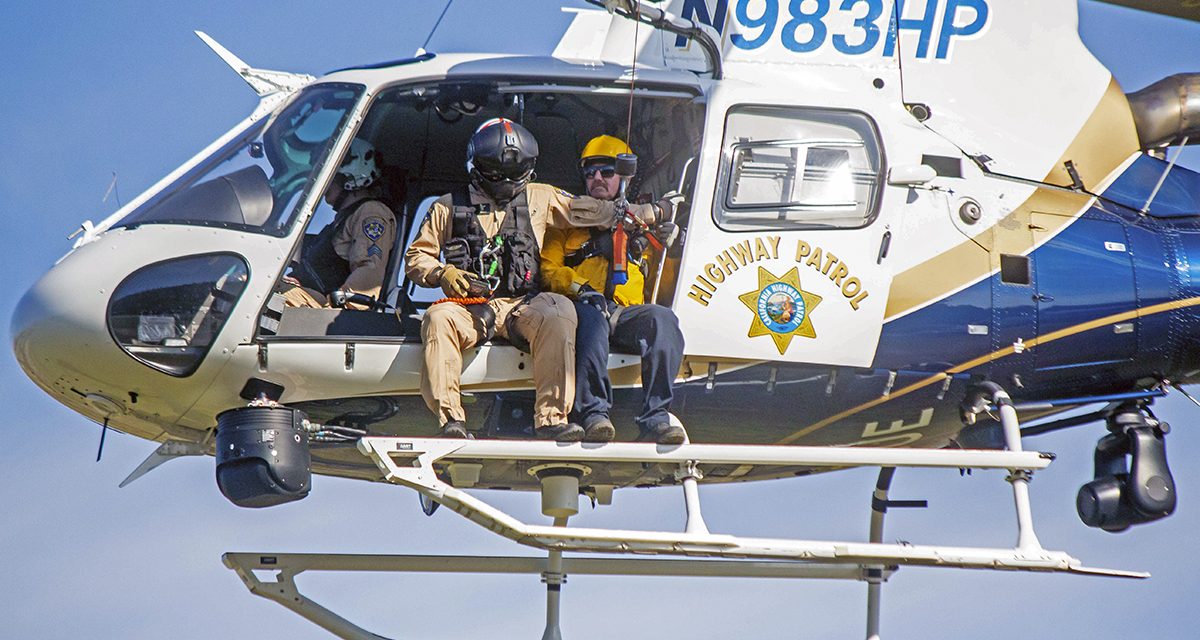 Atascadero Fire Department Conducts Hoist Training With the Help of CHP Helicopter