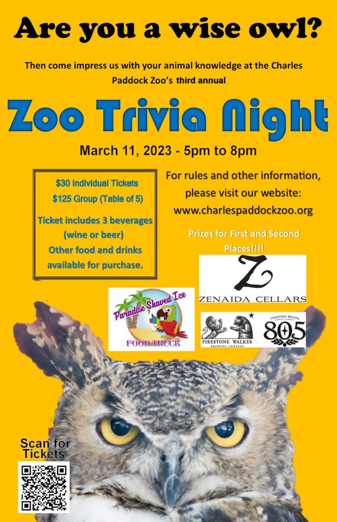 Trivia Night Poster with sponsors 2023 final