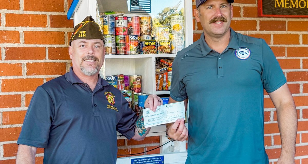 Donation and fundraising efforts aid local veterans’ food pantry and combat veteran homelessness