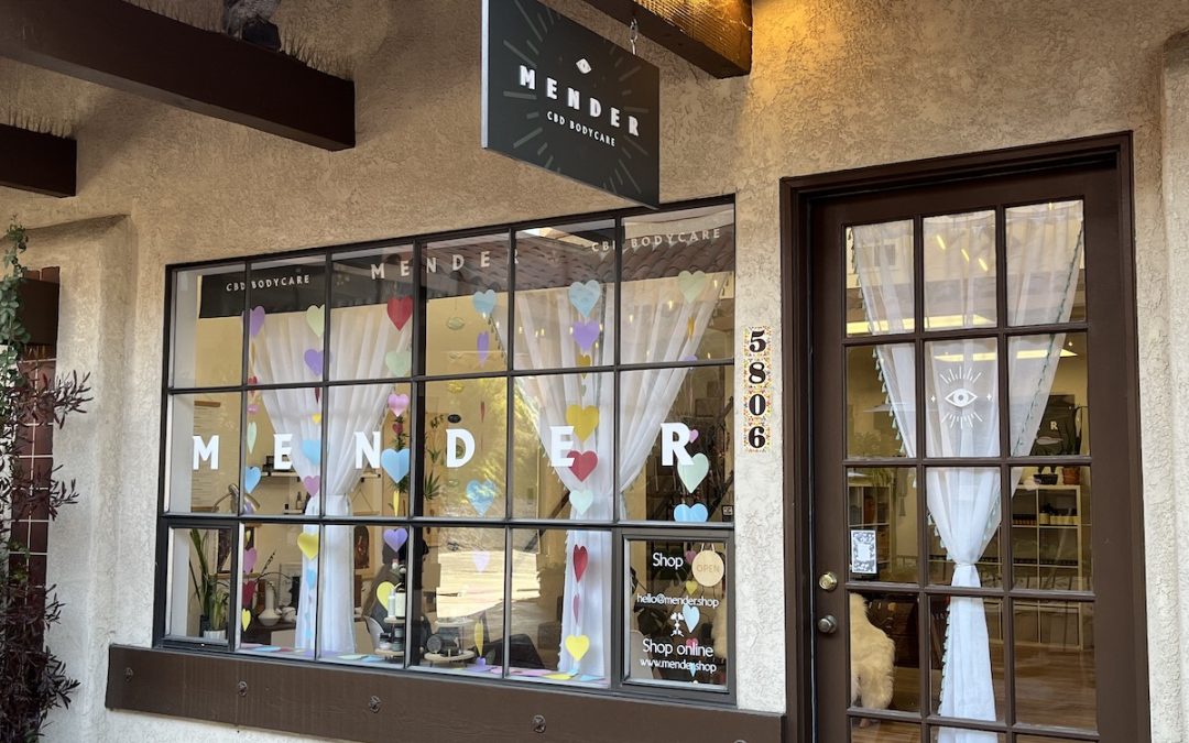 Recent Atascadero Puts Up Heart Displays in Business Windows During February