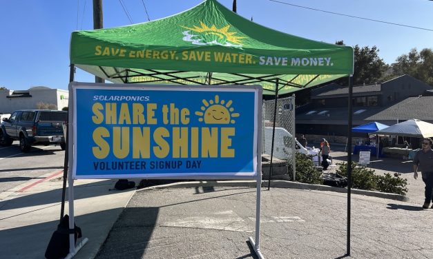 Solarponics Host First Share the Sunshine Volunteer Sign-up Day