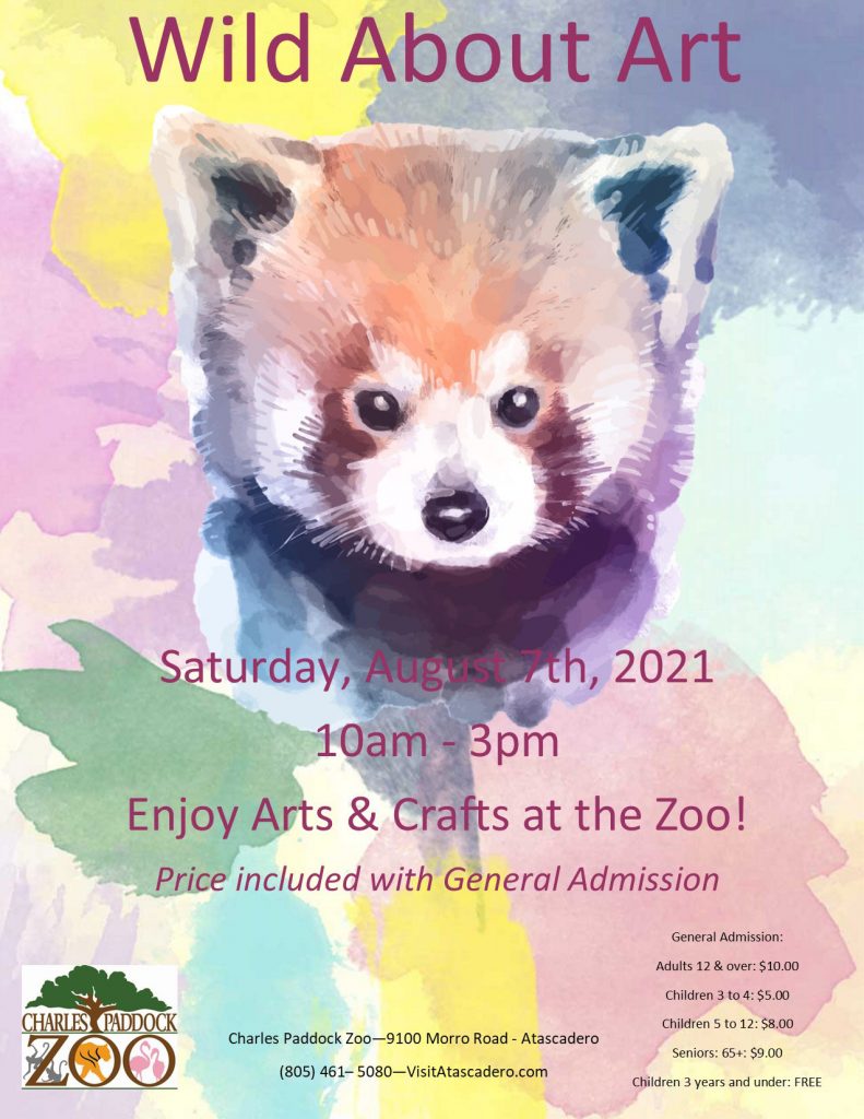 Wild About Art Poster 2021