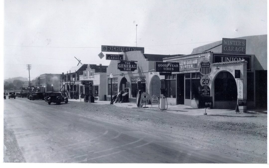 Recent Winter and Ward Garage building gets new life on El Camino