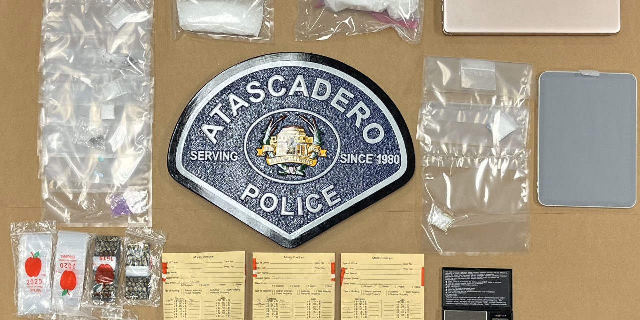 Atascadero Police Department executes search warrants in narcotics investigation