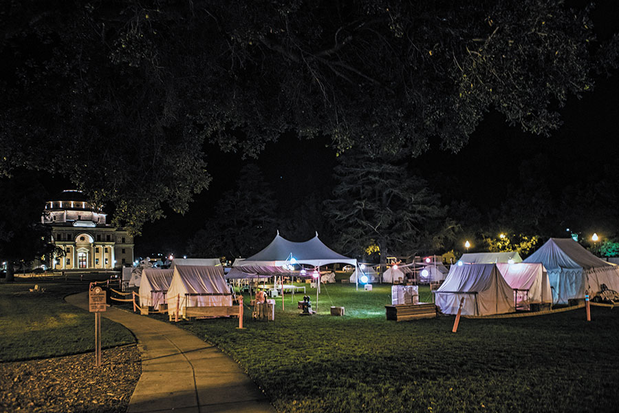 Tent City After Dark Moves to Friday